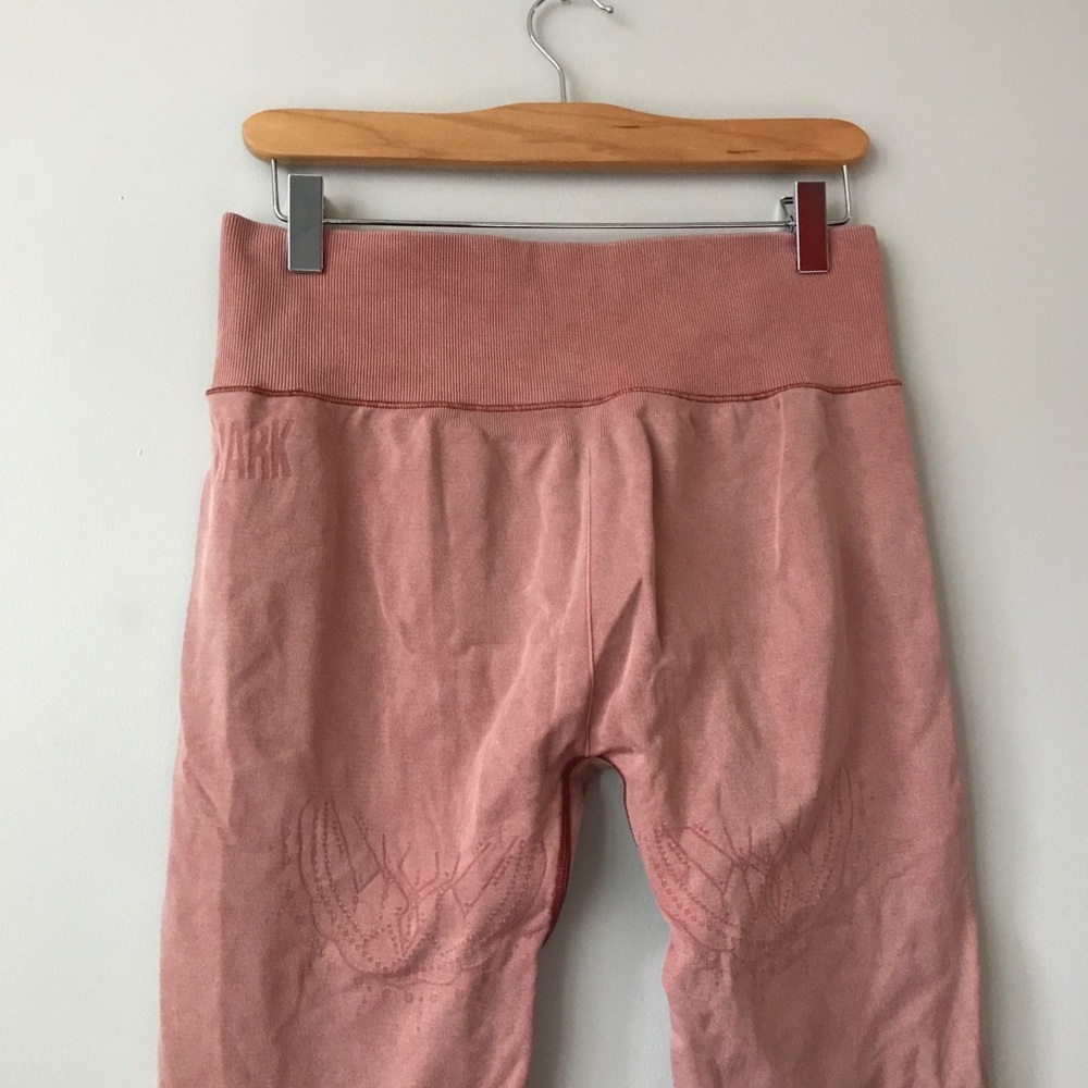 Gymshark Athleisure Workout Yoga Pilates Soft Sculpting Pink Studio Legging M - Picture 3 of 9